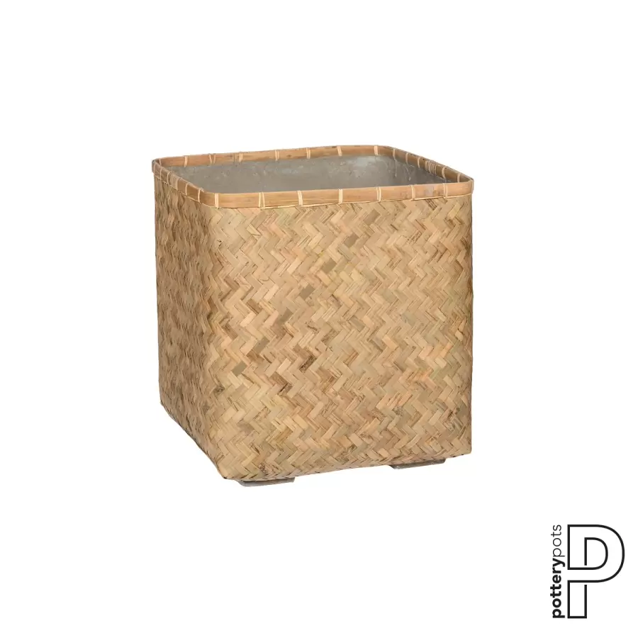potterypots - Stor Urtepotteskjuler Bambus med beton indeni - Hent selv