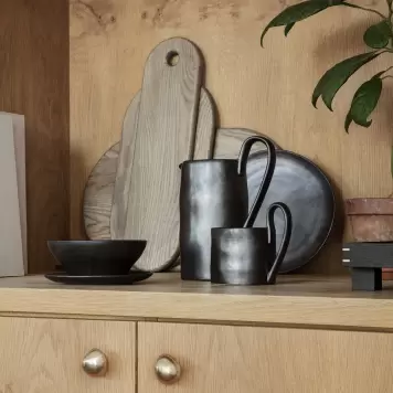 Ferm Living - Mushroom Hook, Messing - design af Helena Rohner