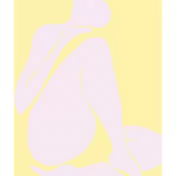 The Poster Club - Lilac Intimacy, Tiny de Vries, 30*40 The Poster Club - Lilac Intimacy, Tiny de Vries, 30*40