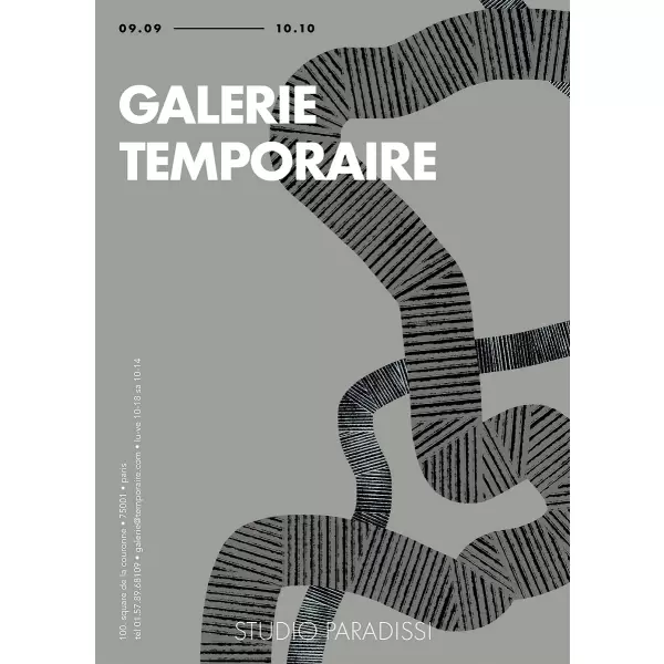The Poster Club - Galerie Temporaire 47, Studio Paradissi 50*70