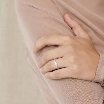 Trine Tuxen - Ring Mushroom, Sterlingsølv