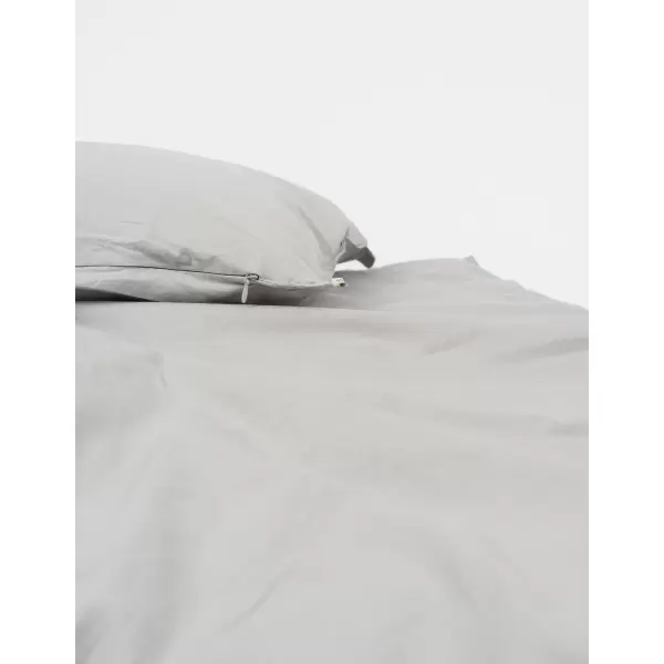 Studio Feder - GOTS økologisk sengesæt, Grå 140*200
