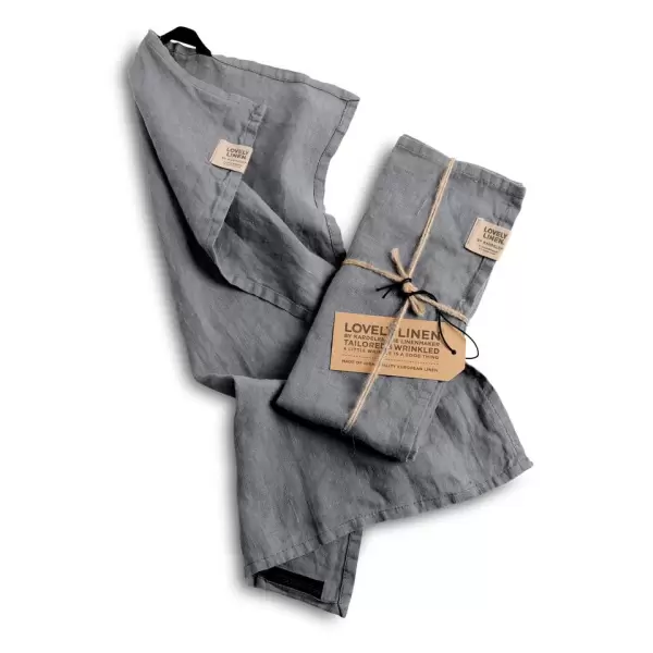 Lovely Linen - Hør gæstehåndklæde 35*50, fl. farver