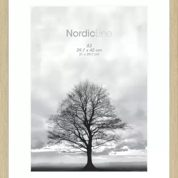 INCADO - Slim Oak med glas, A3