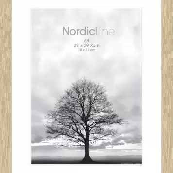 INCADO - Solid Oak med glas, A4