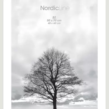 INCADO - Slim White med glas, 50*70 - Hent selv