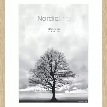 INCADO - Solid Oak med glas, 30*40