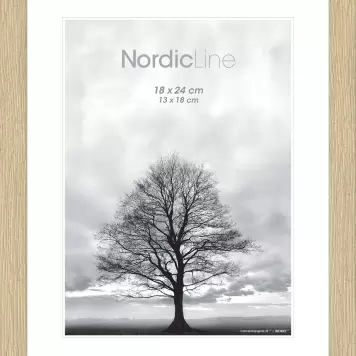 INCADO - Solid Oak med glas 18*24 