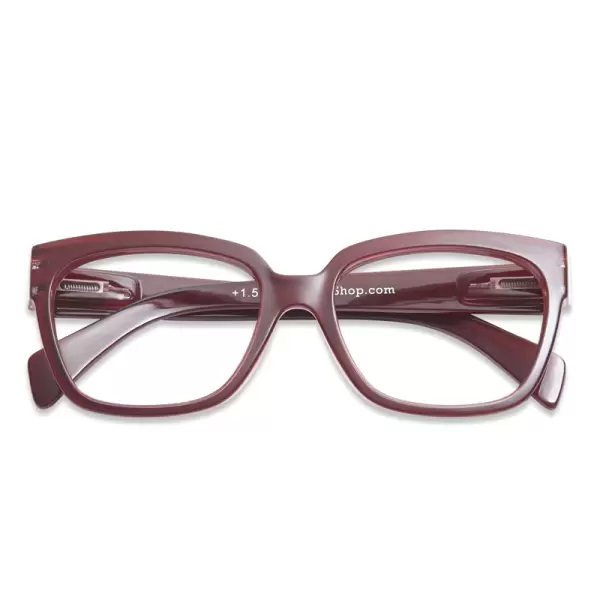 Have A Look - Læsebrille Mood, Dark red