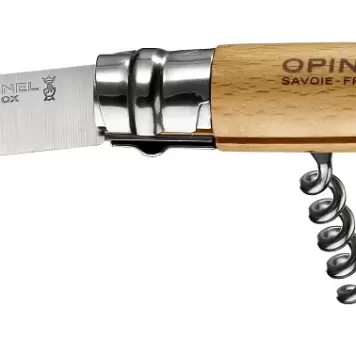 Opinel/Gourmet Supply - Opinel No. 10 foldekniv med proptrækker Opinel/Gourmet Supply - Opinel No. 10 foldekniv med proptrækker