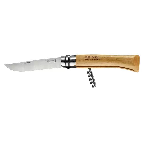 Opinel/Gourmet Supply - Opinel No. 10  foldekniv med proptrækker