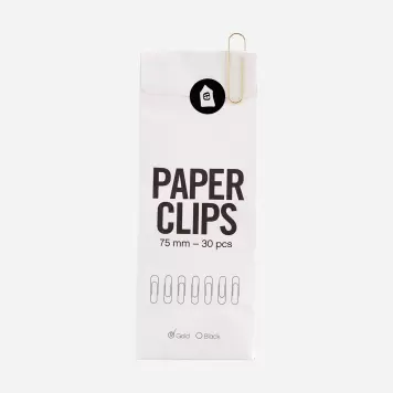MONOGRAPH - Papirclips Guld MONOGRAPH - Papirclips Guld
