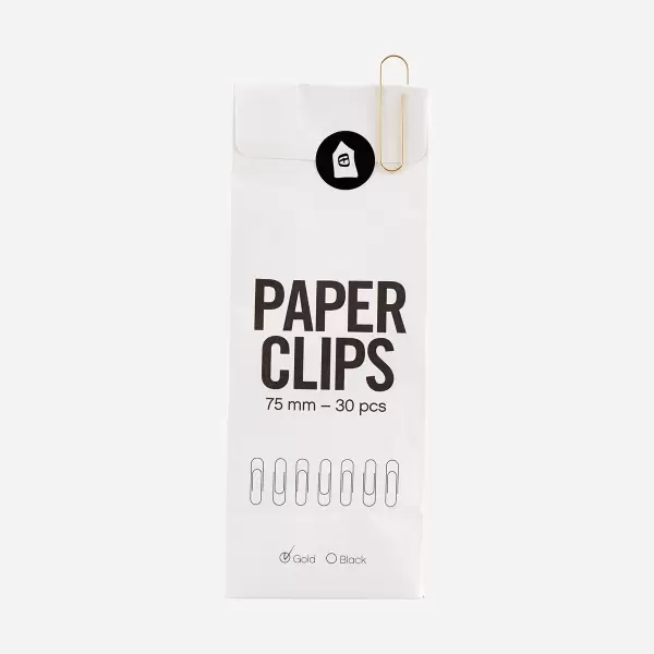 MONOGRAPH - Papirclips Guld