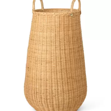 Ferm Living - Braided vasketøjskurv, Natur Large