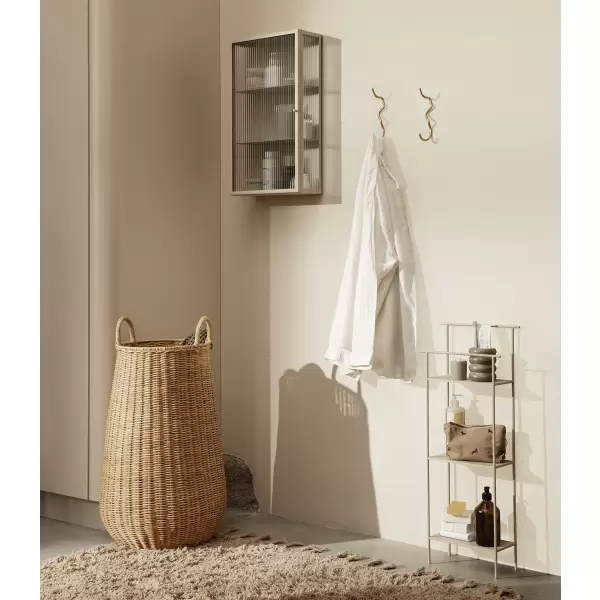 Ferm Living - Braided vasketøjskurv, Natur Large Ferm Living - Braided vasketøjskurv, Natur Large