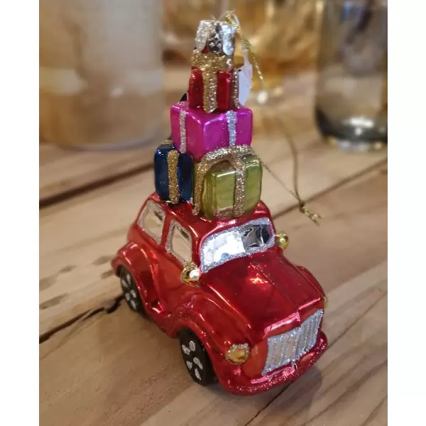 Vondels - Rød bil med gaver