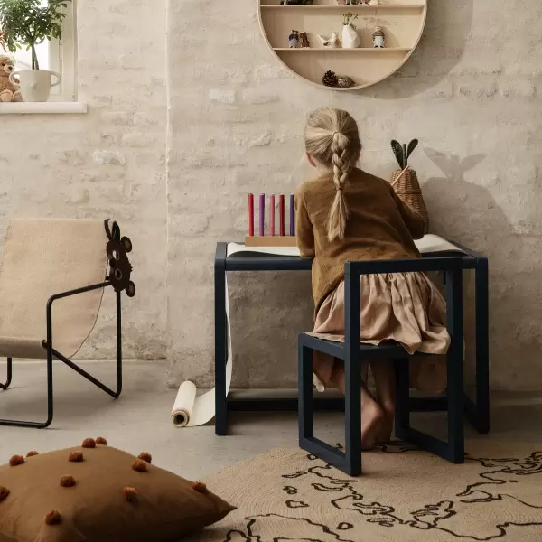 ferm LIVING Kids - Tæppe World Jute, Ø:130