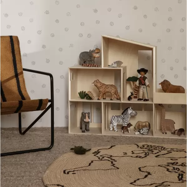 ferm LIVING Kids - Tæppe World Jute, Ø:130