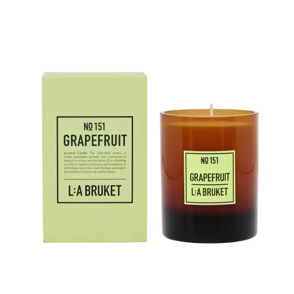 L:A Bruket - Duftlys no. 151, Grapefrugt - Ltd. edt.