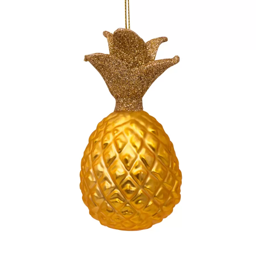 Vondels - Ananas glas ornament