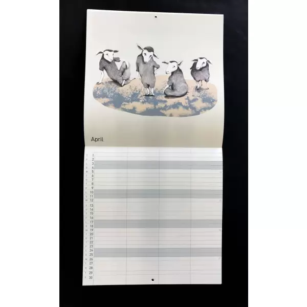 Sumo Illustration - Familiekalender 2021