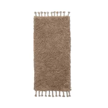 Ferm Living - Løber Amass Long Pile, White Pepper 70*140 Ferm Living - Løber Amass Long Pile, White Pepper 70*140