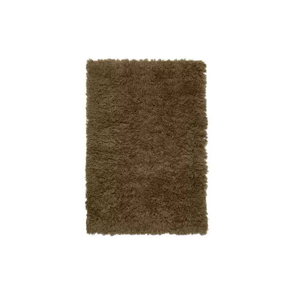 ferm LIVING - Tæppe Meadow High Pile, Tapenade 140*200 - Hent selv