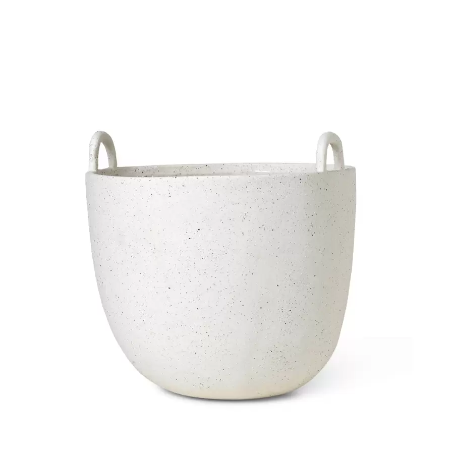 ferm LIVING - Speckle urtepotteskjuler/potte, Large Ø30 cm.