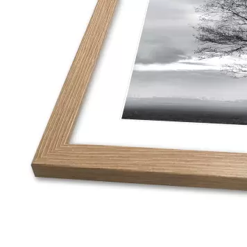 INCADO - Massiv egetræsramme med glas, 50*70 - Hent selv - profil 2 cm INCADO - Massiv egetræsramme med glas, 50*70 - Hent selv - profil 2 cm
