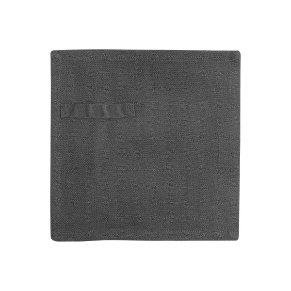 The Organic Company - 4 I SAMPAK, Stofservietter Everyday Napkin, Mørkegrå The Organic Company - 4 I SAMPAK, Stofservietter Everyday Napkin, Mørkegrå