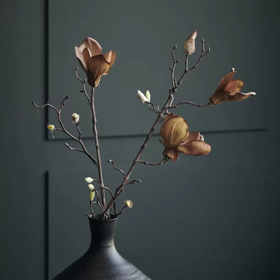 House Doctor - Flower Magnolia, Brun