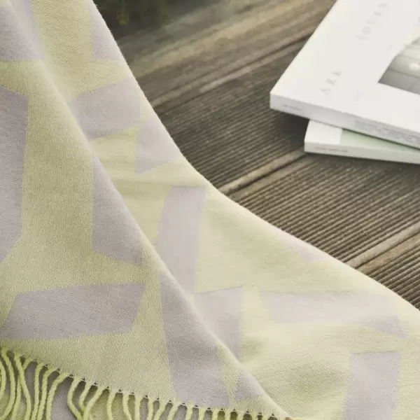 Silkeborg Uldspinderi - Plaid Dashes Alpaca og fin uld, 130*190 