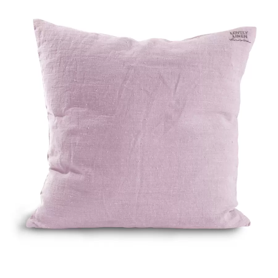 Lovely Linen - Lovely Pudebetræk 50*50, Dusty pink