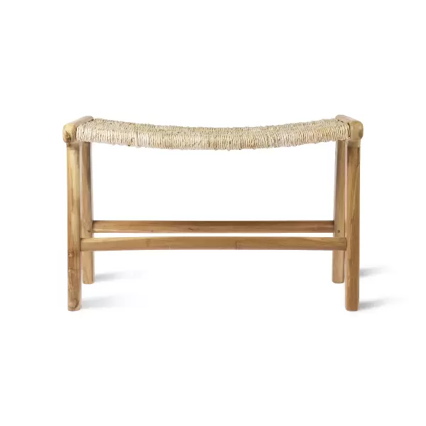 HK living - Loungebænk Abaca/Teak - hent selv