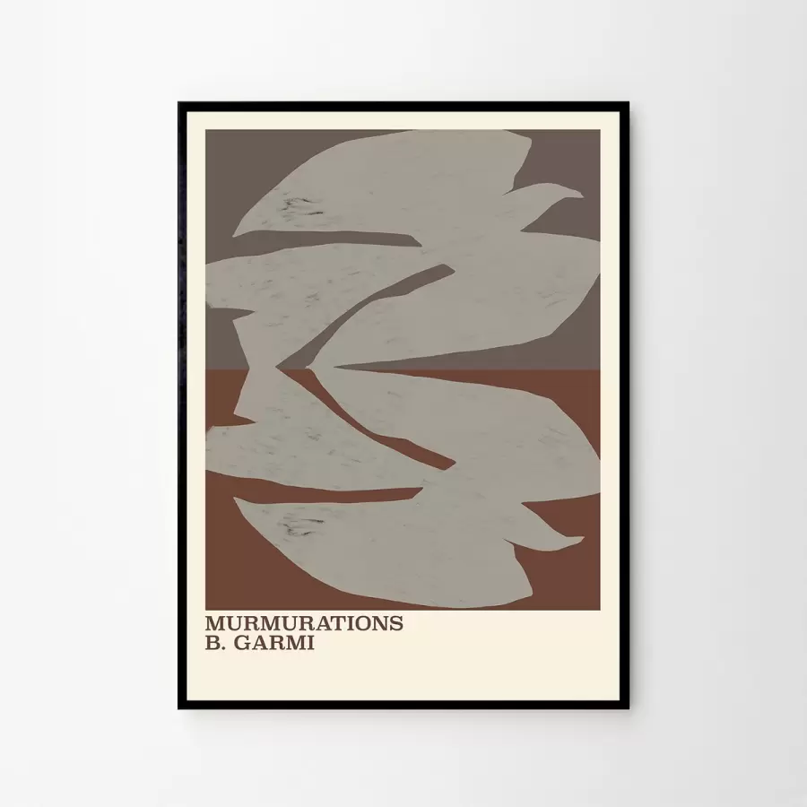 The Poster Club - Murmurations Brown By Garmi 50*70