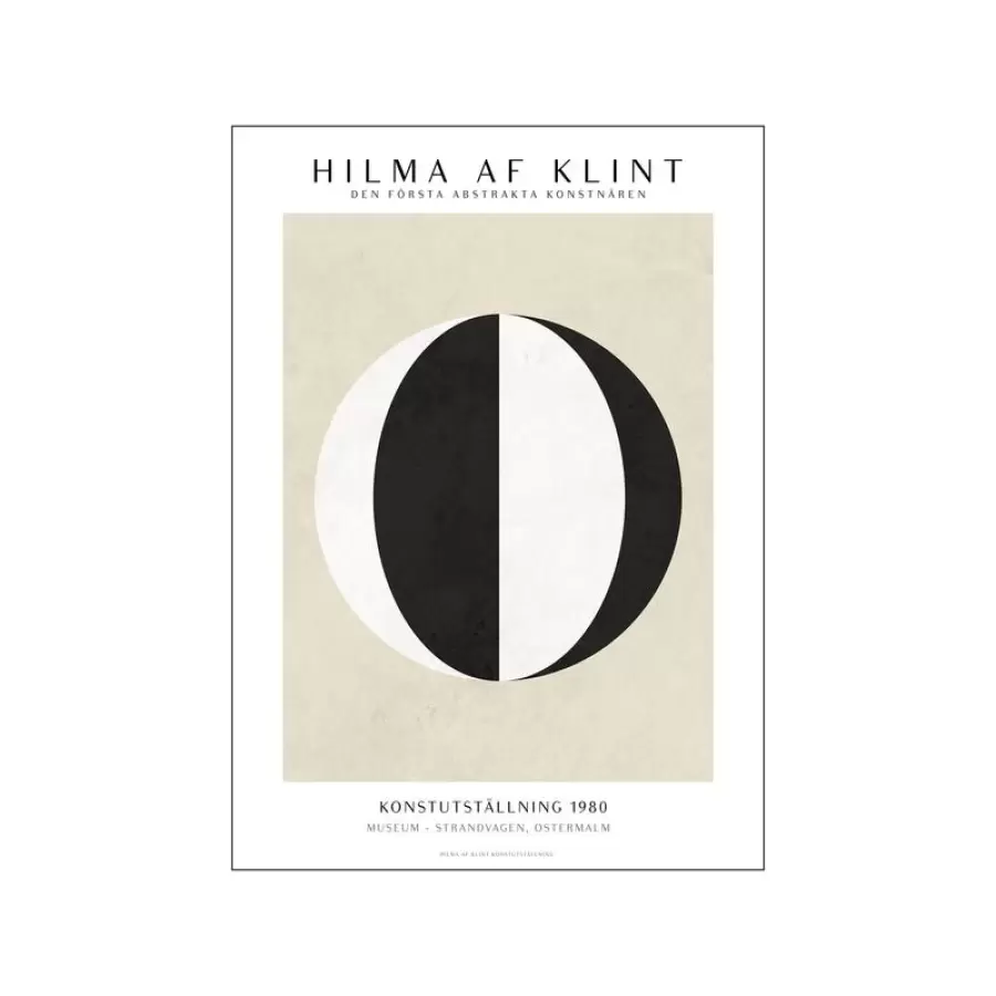 Poster and Frame - Hilma af Klint x PSTR Studio 70*100