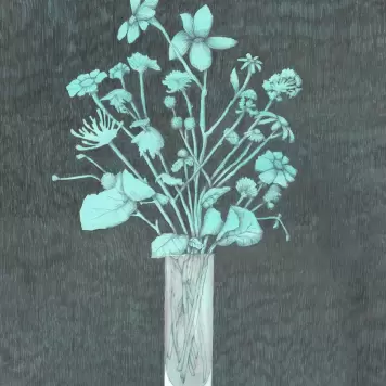 Kirstine Falk - Flowers, 50*70