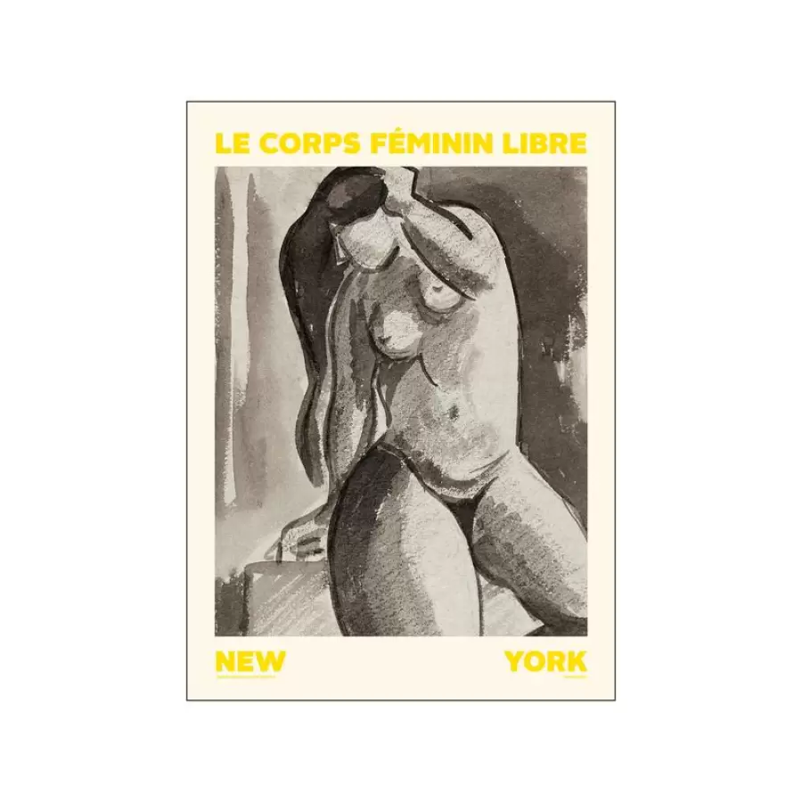 Poster and Frame - Feminin Libre 04, A3