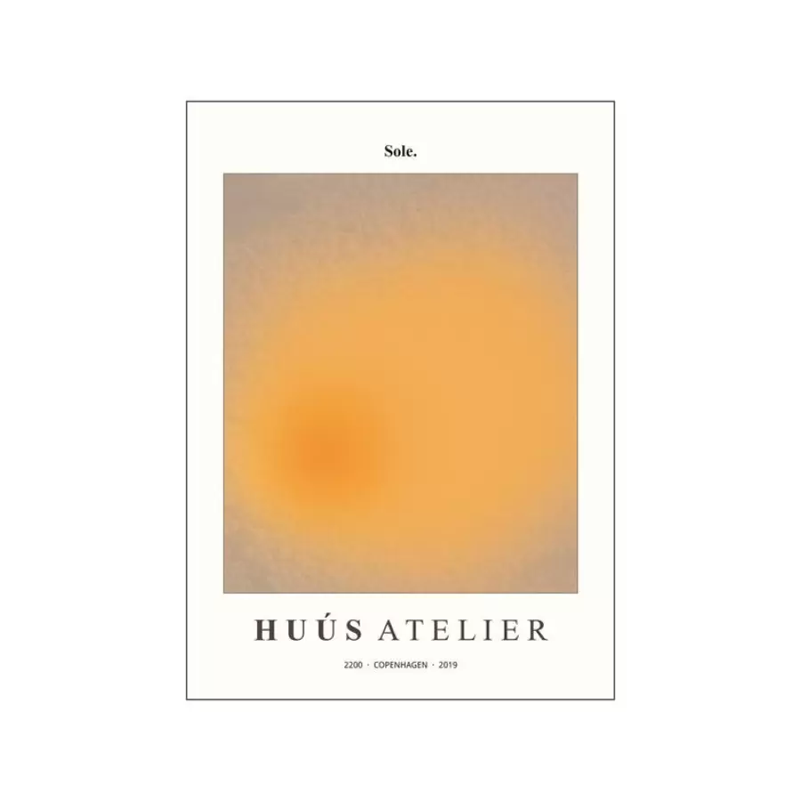 Poster and Frame - Sole Huús Atelier 50*70