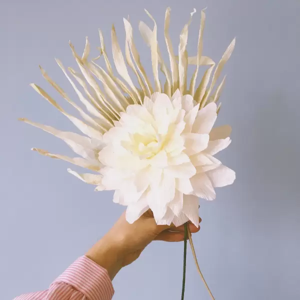 Studio About - Papirblomst, Grand Dahlia