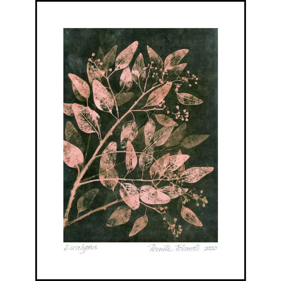 Pernille Folcarelli - Eucalyptus 1 Moss/blush 30*40