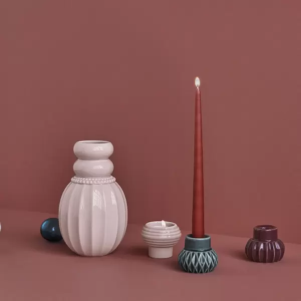 dottir NORDIC DESIGN - Samsurium Candlestack, Dark/powder/aubergine