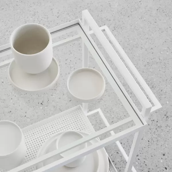 Kristina Dam - Bauhaus Trolley, Hvid - hent selv Kristina Dam - Bauhaus Trolley, Hvid - hent selv