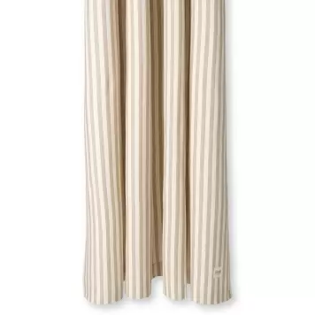 Ferm Living - Chambray badeforhæng, Sand/Offwhite 100% Øko.