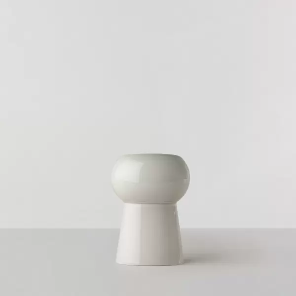 Ro Collection - Oval Vase Small no. 65, Moon Stone