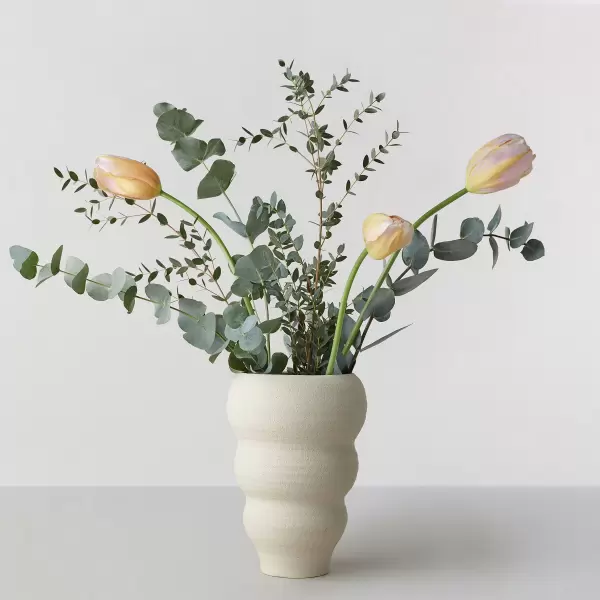 Ro Collection - Hand Turned Vase Curved no. 60