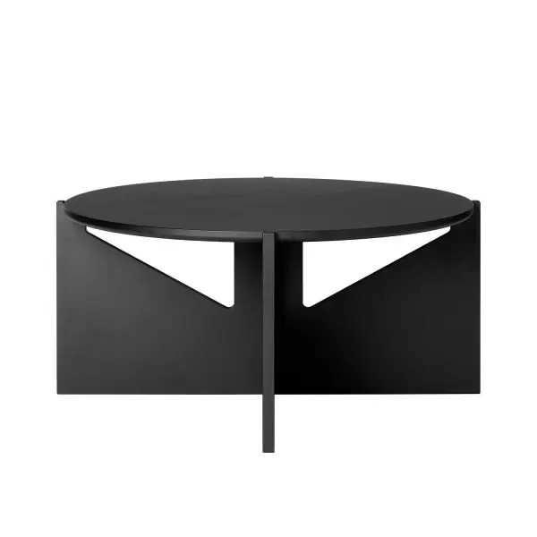 Kristina Dam - Table Sofabord XL, Sort Ø:78