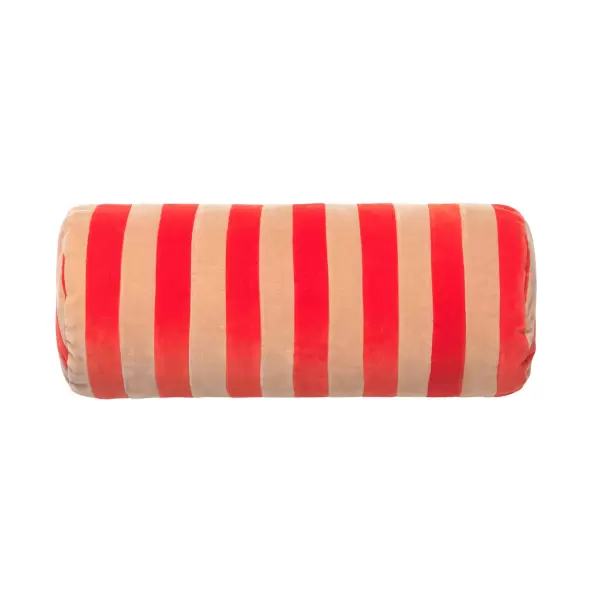 Christina Lundsteen - Pude Stripe Bolster Ø:14*40 - Fl. farver