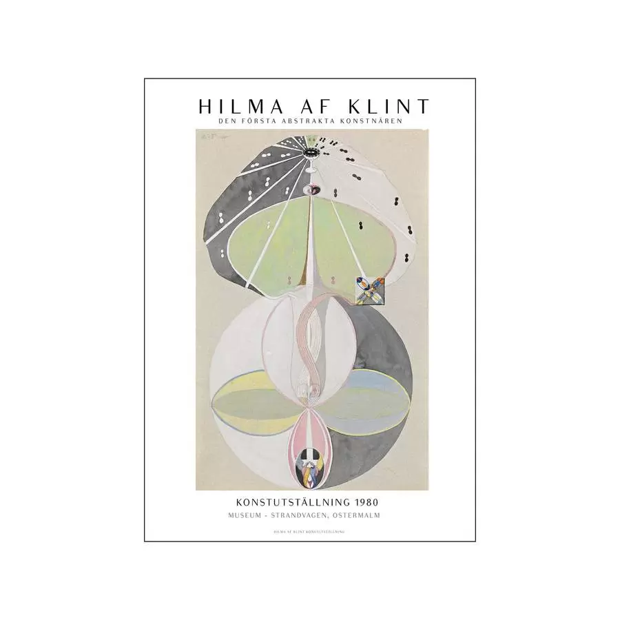 Poster and Frame - Hilma af Klint x PSTR Studio, 50*70