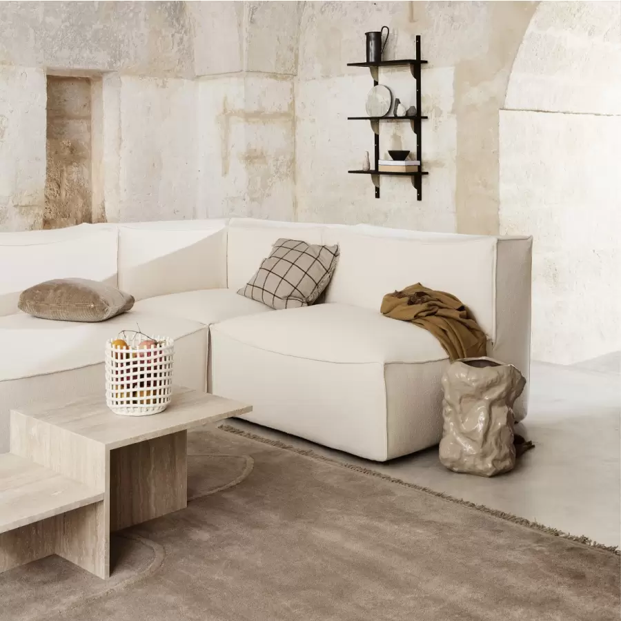 ferm LIVING - Bord Travertin Distinct 
